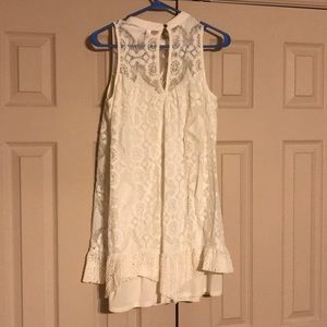 Target, Cream lace dress. never worn.